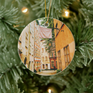 Historische Altstadt, Gamla Stan, Stockholm, Schwe Keramik Ornament