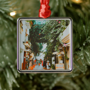 Historische Altstadt Marbella Ornament Aus Metall