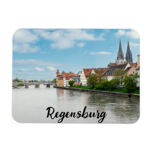 Historische Altstadt von Regensburg, Deutschland Magnet