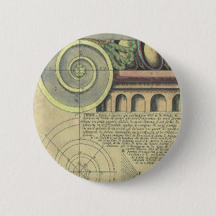 Historische Architektur; Kapitellvolute von Vignol Button