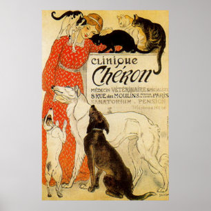 Historische Art Posters & Canvasses - veternarisch Poster