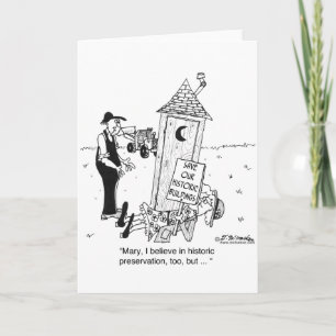 Historische Bewahrung von Outhouses? Karte