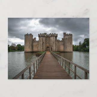 Historische Burg Burg Bodiam Burg Sussex Postkarte