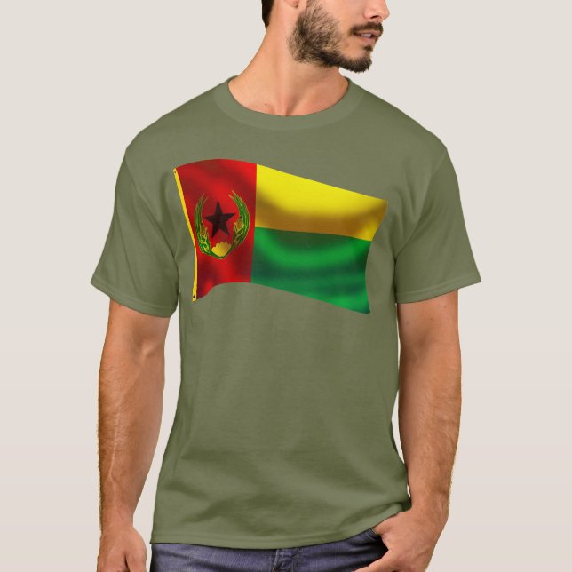 Historische Cabo Verde Alte Flagge gewandert T-Shirt (Vorderseite)