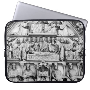 Historische, Christliche Skulpturen Notre Dame Par Laptopschutzhülle