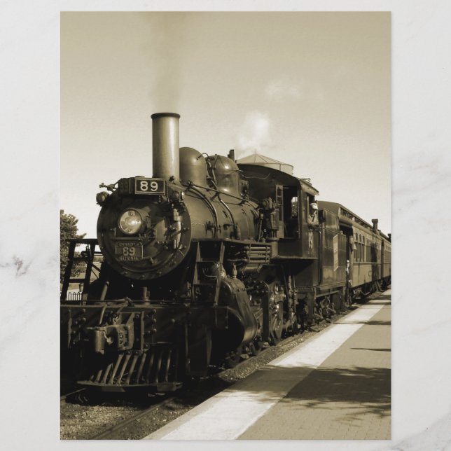 Historische Eisenbahn (Vorderseite)