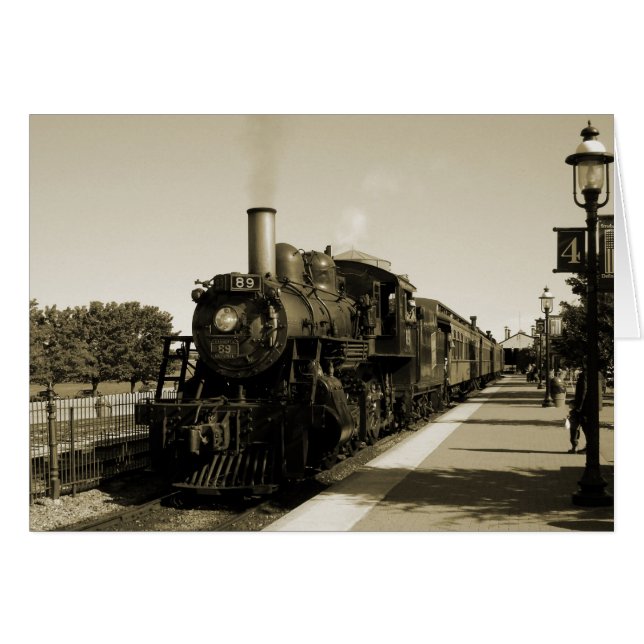 Historische Eisenbahn (Vorderseite (Horizontal))