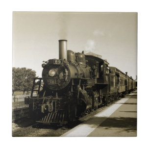 Historische Eisenbahn Fliese