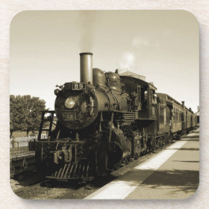 Historische Eisenbahn Getränkeuntersetzer