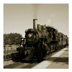 Historische Eisenbahn Poster