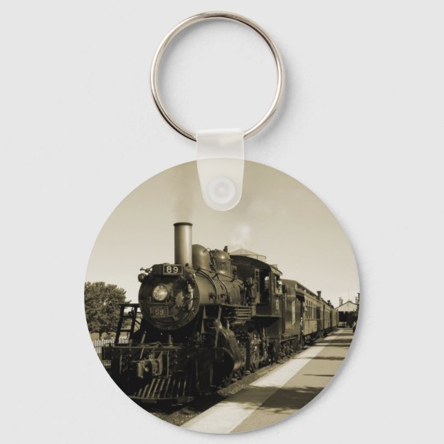 Historische Eisenbahn Schlüsselanhänger (Vorderseite)