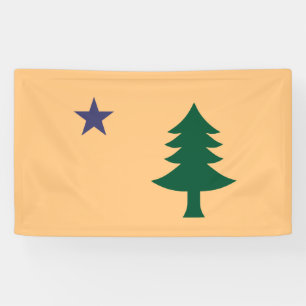 Historische Flagge Maine (1901-1909) Banner