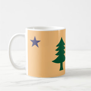 Historische Flagge Maine (1901-1909) Kaffeetasse