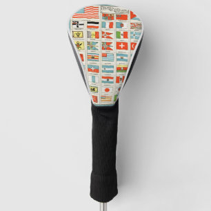 Historische Flaggen aller Nationen - Lehrposter Golf Headcover