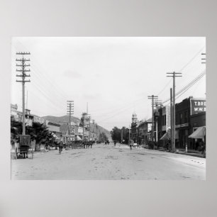 HISTORISCHE FLÜSSE, KALIFORNIEN c. 1900 Poster