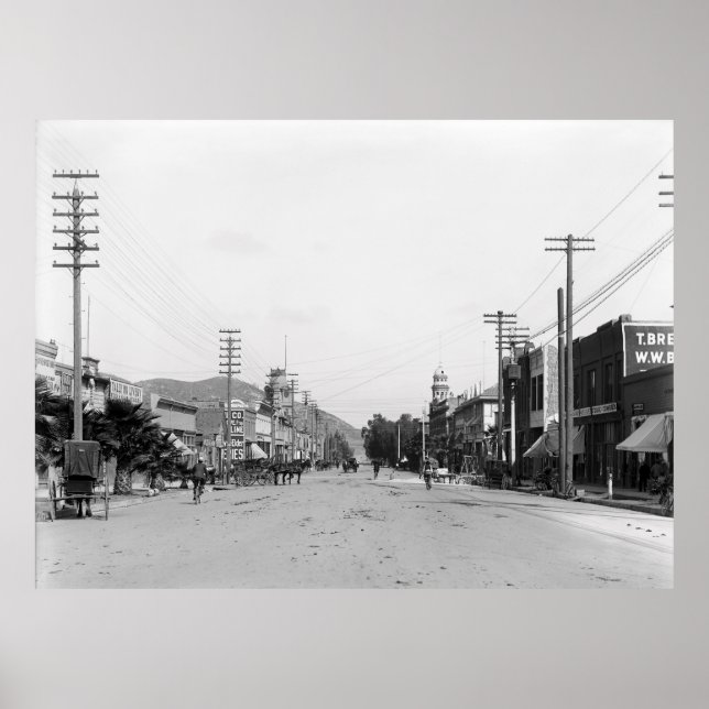 HISTORISCHE FLÜSSE, KALIFORNIEN c. 1900 Poster (Vorne)