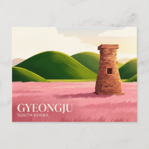 Historische Gebiete von Gyeongju Südkorea Postkarte