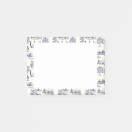 Historische Häuser Toile Post-it Klebezettel