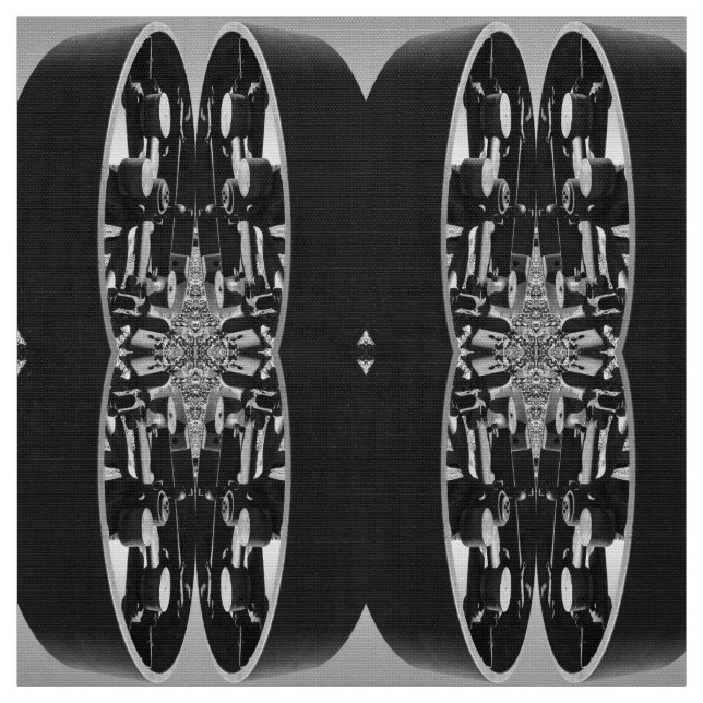 Historische Industrieräder Stoff (Muster)