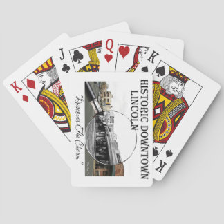 Historische Innenstadt Lincoln Spielkarten