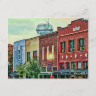historische Innenstadt McKinney Texas Postkarte