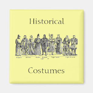 Historische Kostüme Magnet