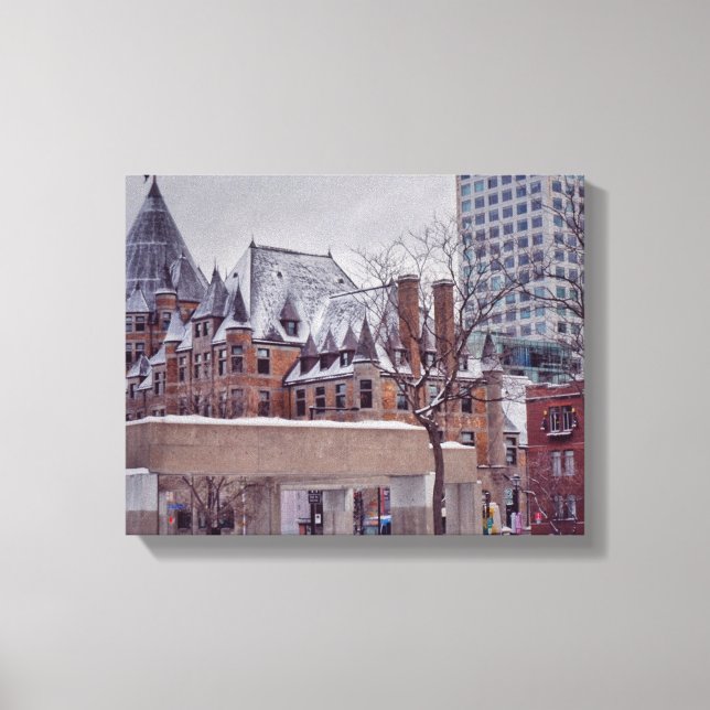 Historische Leinwand Montreal (Vorderseite)