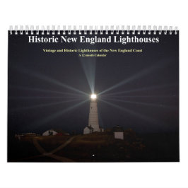 Historische Leuchttürme in New England Kalender