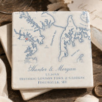 Historische London Town Hochzeit Edgewater MD Kart