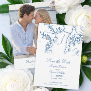 Historische London Town Hochzeit in Annapolis Save The Date