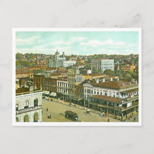Historische Luftaufnahme von Montgomery, Alabama Postkarte