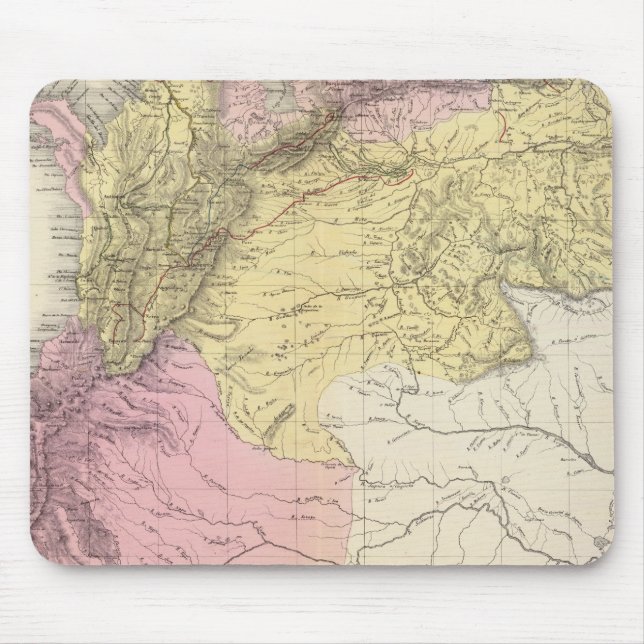 Historische Militärpläne Venezuelas Mousepad (Vorne)