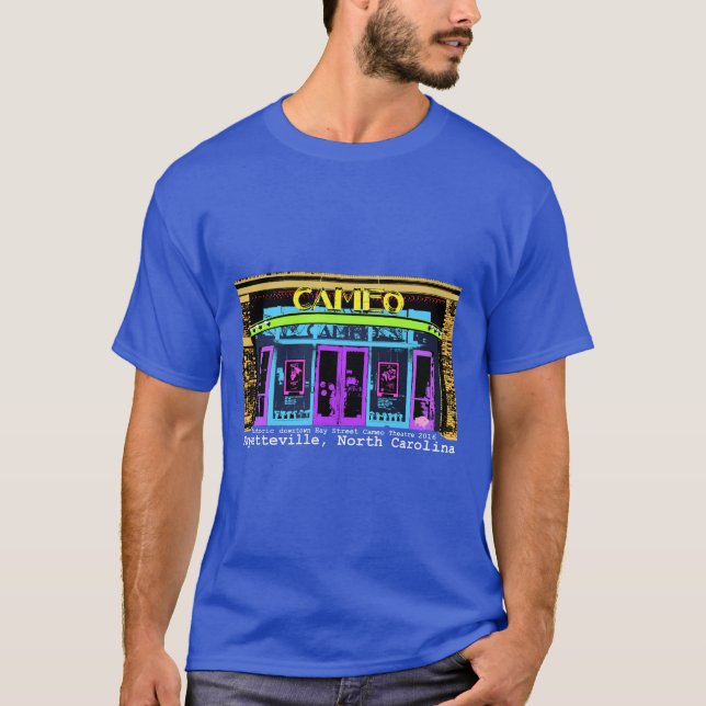 historische Miniatur-Weißart Fayettevilles NC T-Shirt (Vorderseite)