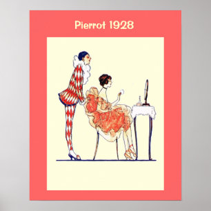 Historische Mode 1928 Poster