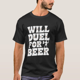 Historische Nachstellung Mittelalterlicher Kampf R T-Shirt