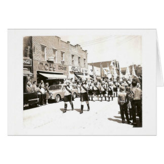 Historische Parade auf der Main Street