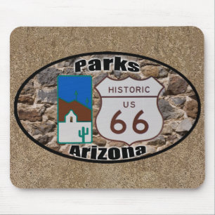 Historische Parks Arizona US-Weg-66 Mousepad