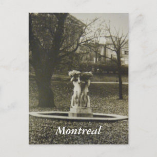 Historische Postkarte Montreal