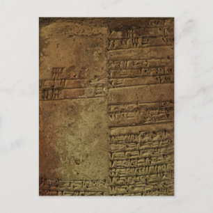 Historische Postkarten "Sumerian Cuneiform Writing