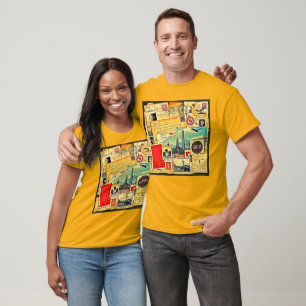 Historische Postreise T-Shirt