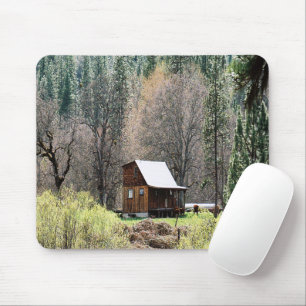 Historische Potato Creek Holzhütte...... Mousepad