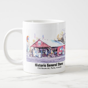 Historische Route 66 Arizona Allgemeiner Store Was Jumbo-Tasse
