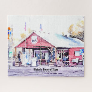 Historische Route 66 Arizona Allgemeiner Store Was Puzzle