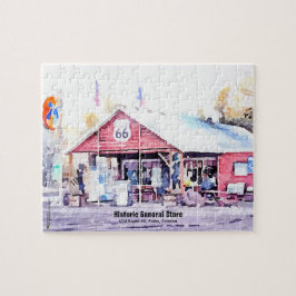 Historische Route 66 Arizona Allgemeiner Store Was Puzzle