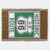 Historische Route 66 Arizona Road Sign
