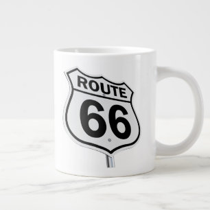 Historische Route 66 Jumbo-Tasse
