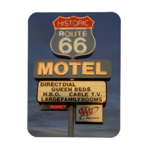 Historische Route 66 Magnet