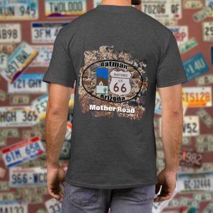 Historische Route 66 Mutterstrasse Oatman Arizona T-Shirt