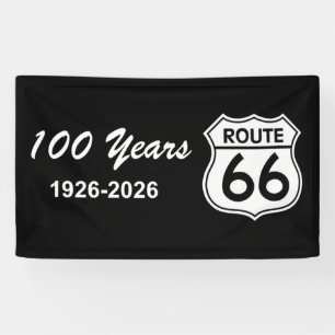 Historische Route 66 zum 100-jährigen Jubiläum Banner