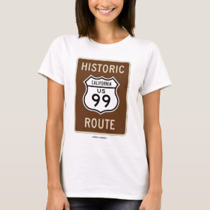 Historische Route US Highway 99 (Kalifornien) T-Shirt